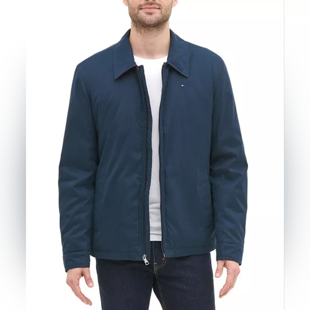 NWT Tommy HilfigerMen's Lightweight Full Zip-Front Jacket Size L